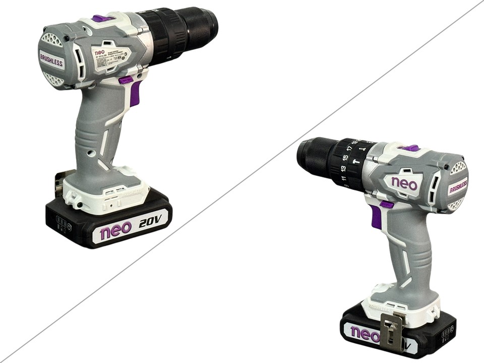 Taladro Percutor 13mm 20v Inalambrico Brushless 2 Bat. Sec - Imagen 4