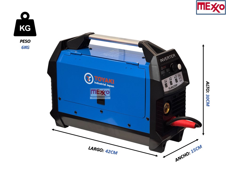 Maquina De Soldar Mig/mag Mma Con Y Sin Gas 250amp Lic. Jap. - Imagen 3