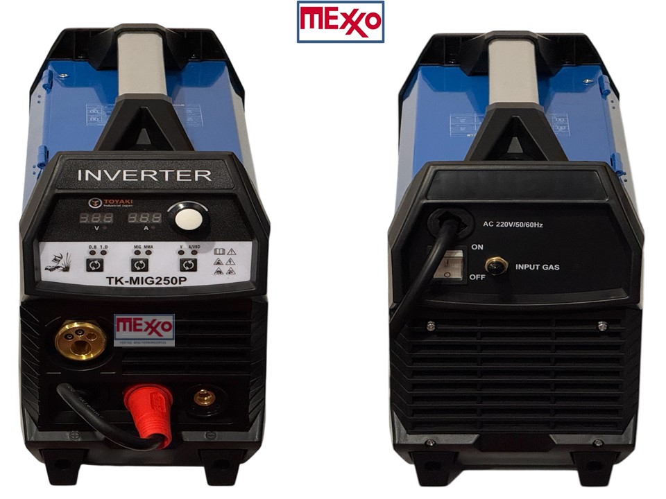 Maquina De Soldar Mig/mag Mma Con Y Sin Gas 250amp Lic. Jap. - Imagen 4