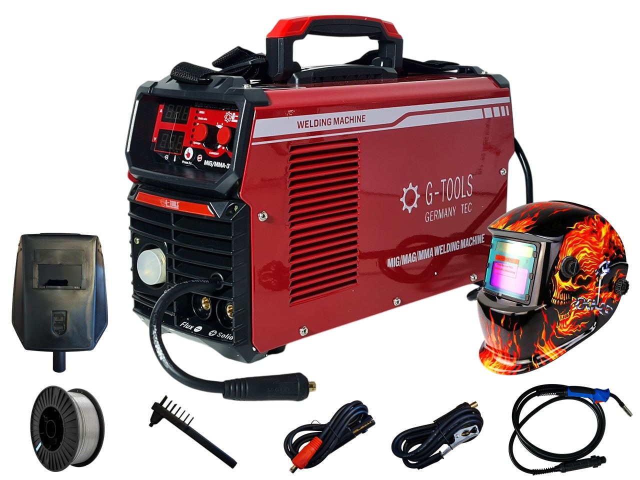 Maquina De Soldar Mig/mma Inverter 315amp Con Y Sin Gas