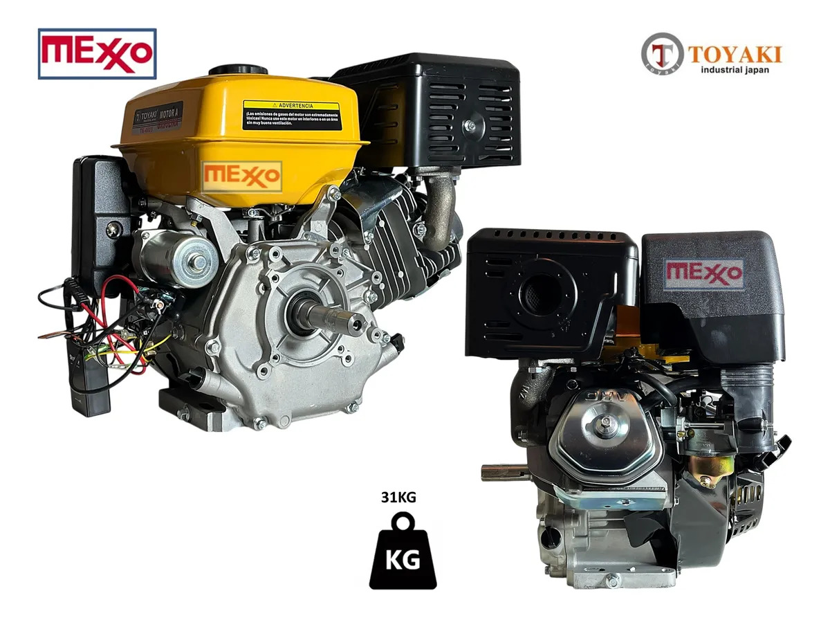 Motor Bencinero 15HP Partida Eléctrica Toyaki Lic. Jap. - Imagen 3