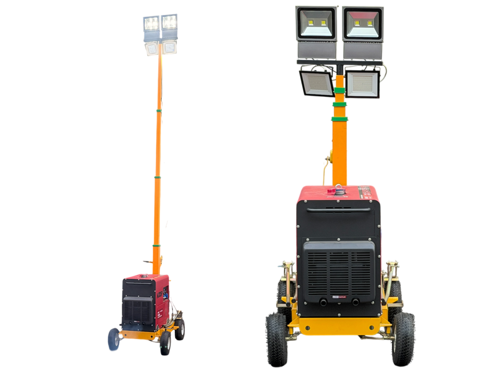 Torre De Iluminación Led 4.5mts Generador Diesel Insonoro 6500w Koop - Imagen 5