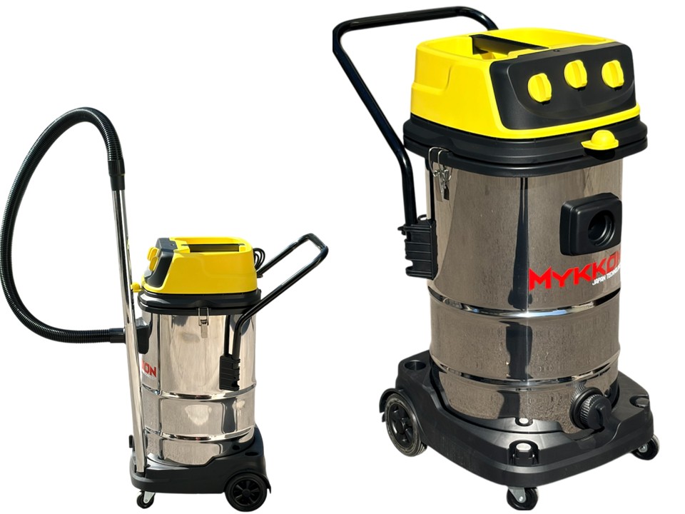 Aspiradora Industrial 70l 3 Motores 3600w Polvo/agua Lic Jap - Imagen 5