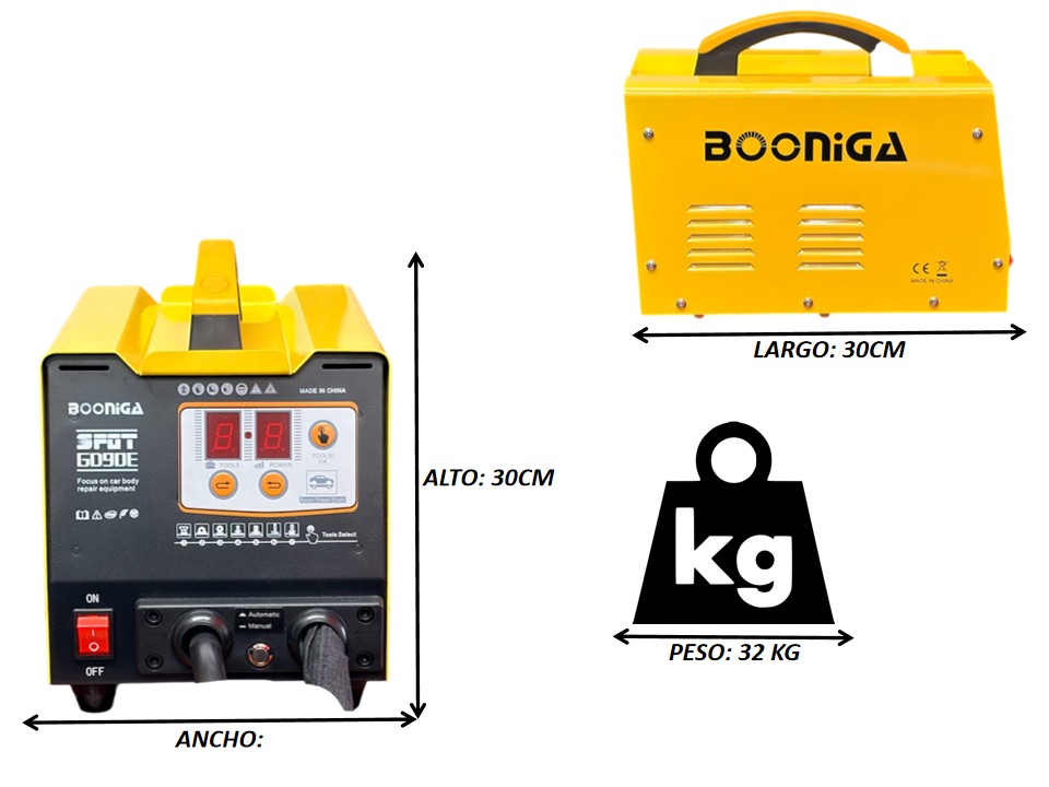 Desabollador Spotter Digital + Accesorios - Imagen 2
