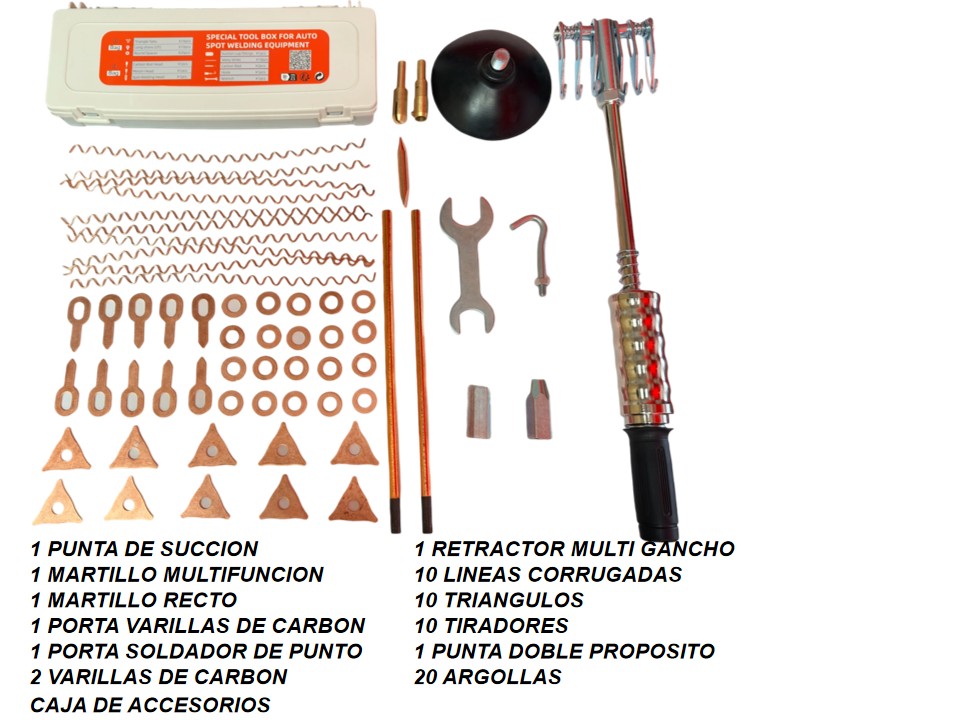 Desabollador Spotter Digital + Accesorios - Imagen 6